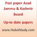 past papers ajk board 2016
